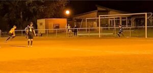 Vorher: Trainingsbeleuchtung