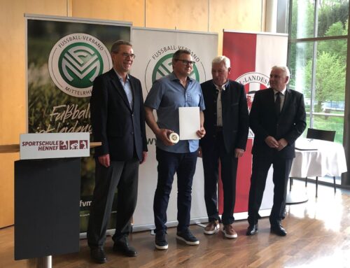 Frank Büsgen erhält DFB-Ehrenamtspreis 2023 und Aufnahme in den Club100